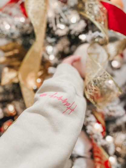 Pink XMAS Crewneck Sweatshirt